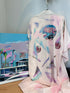 "Digital Oasis” by Emilie Duval - Kimono Zulu Reimagined Vintage Kimono Artist Collaboration